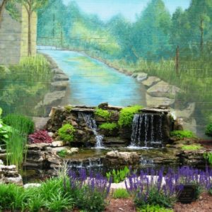 Pewee Valley Mural and Fountain